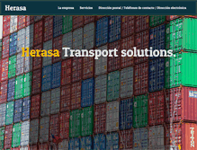 Tablet Screenshot of herasa.com
